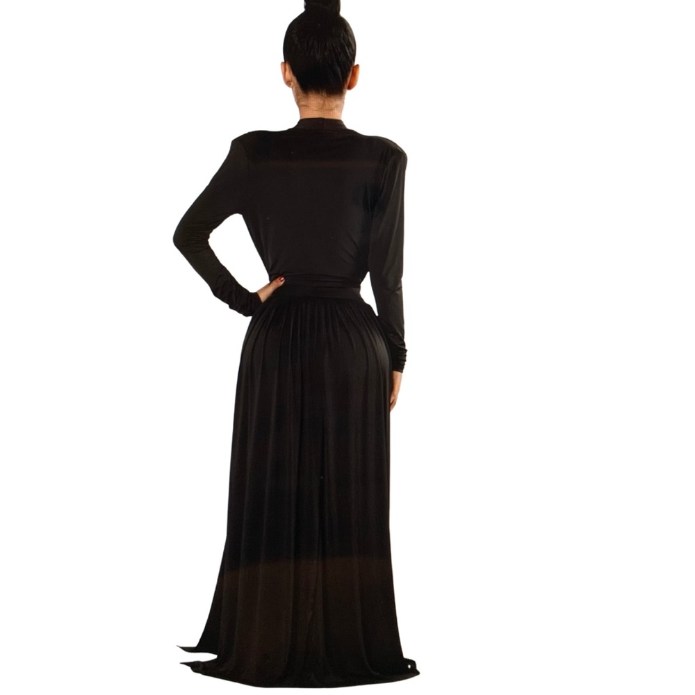 Long Black Dress - Picture 7 of 8